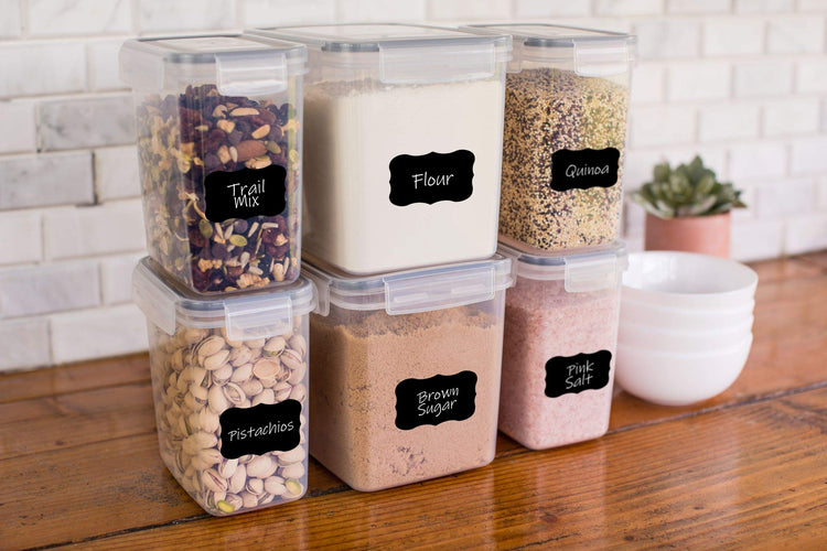 Airtight Food Storage Containers with Lids (6 Count)