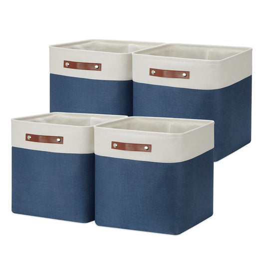 Storage Baskets for Shelves Closet Storage (4 Count)