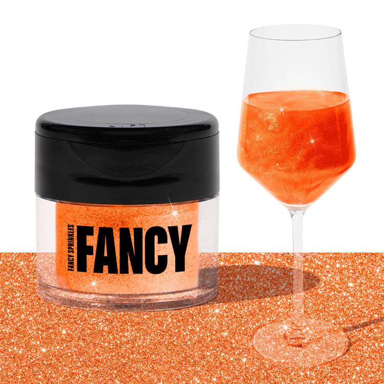 Carnelian Orange Edible Glitter Luster Dust 4gm
