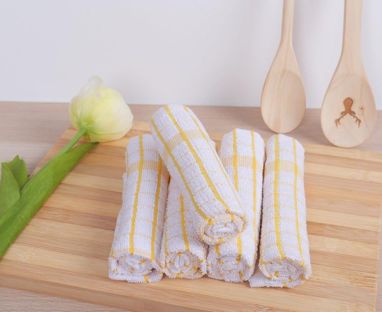 Kitchen Dish Cloths Set of 8 (8 Count)