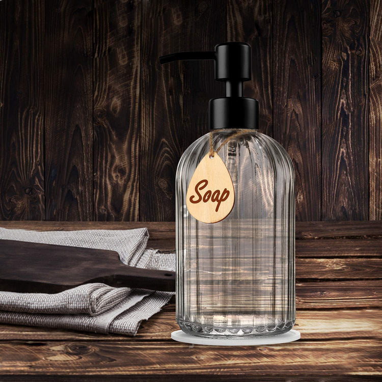 Soap Dispenser with Silicone Pad