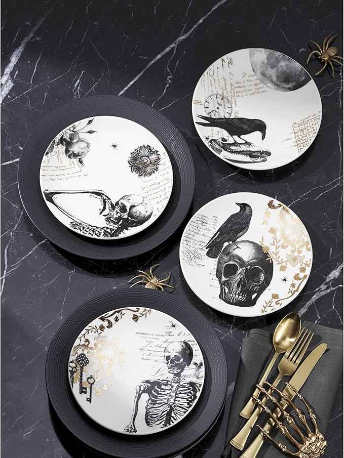 Lenox 895246 Lx Collective Black Dinner Plates, Set Of 4
