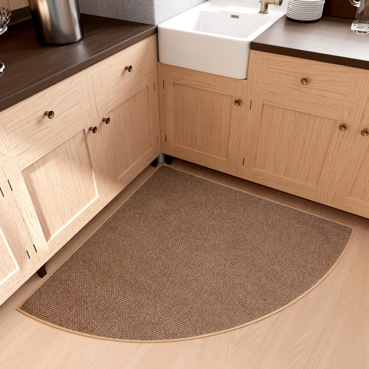 Fan Shaped Kitchen Mat 1 PCS (12.25 Sq Ft)