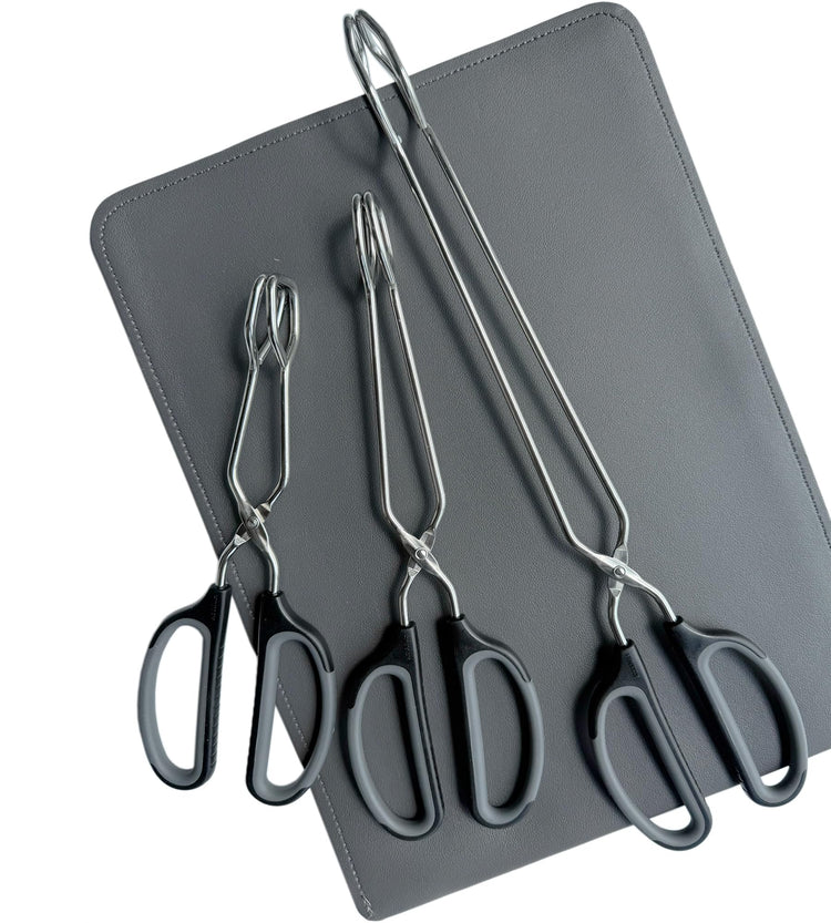 Stainless Steel Scissor Tongs Cooking Tongs Set