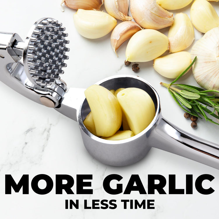 Large Premium Garlic Press Set
