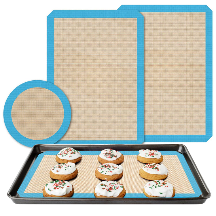3 Pack Silicone Baking Mats (3 Count)