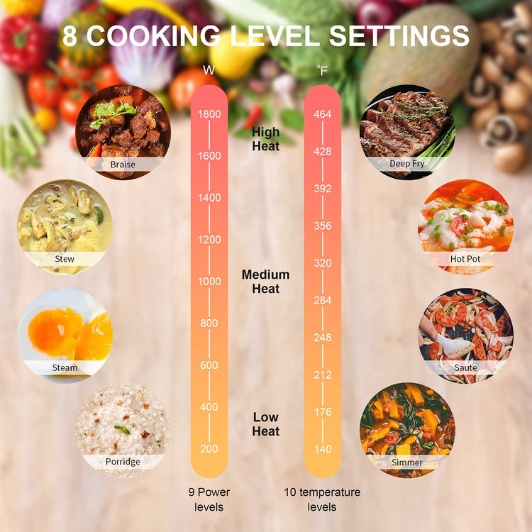 Double Induction Cooktop Burner