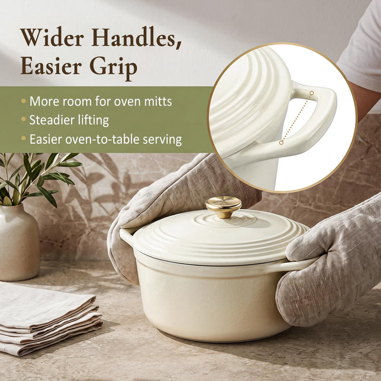 Enameled Cast Iron Dutch Oven