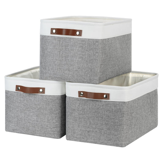 Storage Baskets for Organizing (3 Count)