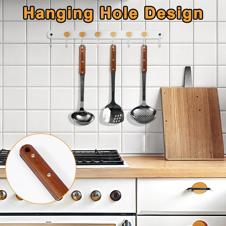 Stainless Steel Wok Spatula (3 Count)