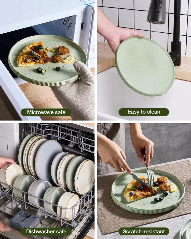 Star Stoneware Dinnerware Set (12 Count)