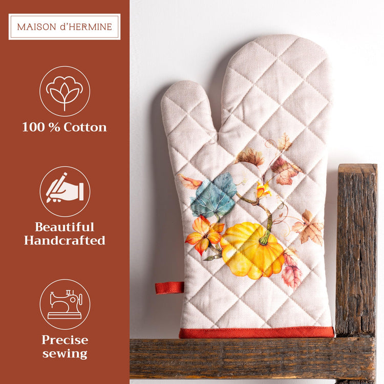 Maison d'Hermine Oven Gloves 100% Cotton Oven Mitt