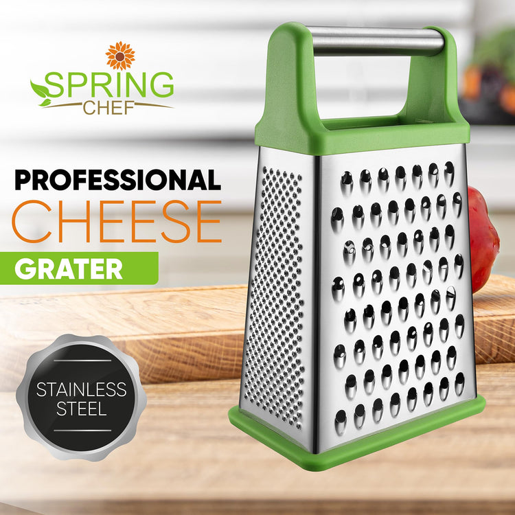 Stainless Steel XL Cheese Grater for Kitchen