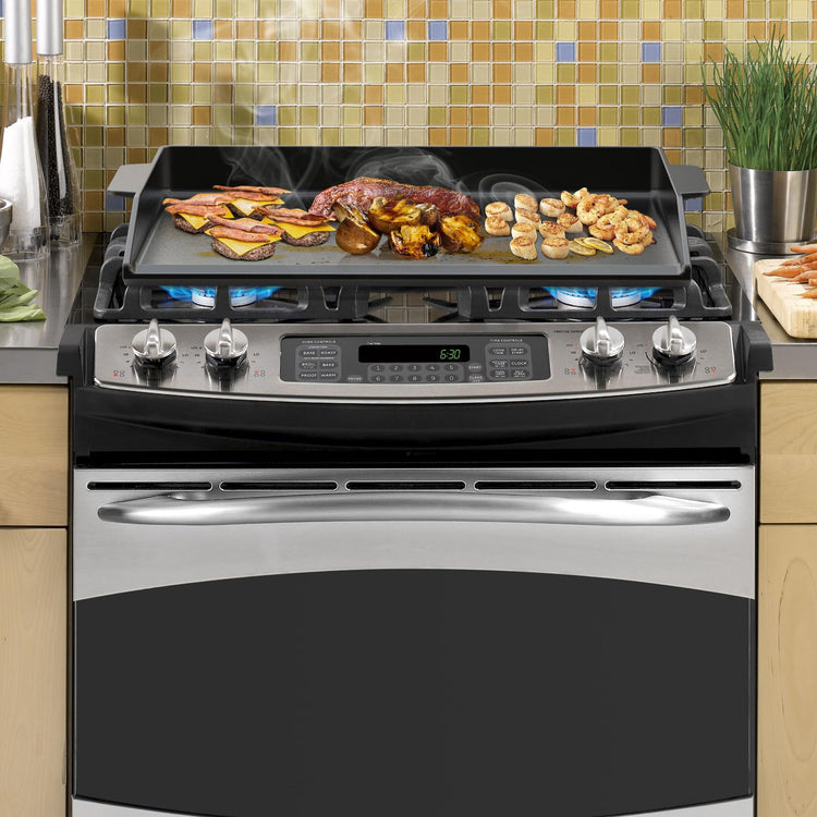 Onlyfire Pre Seasoned Universal Cast Iron Cooking Griddle