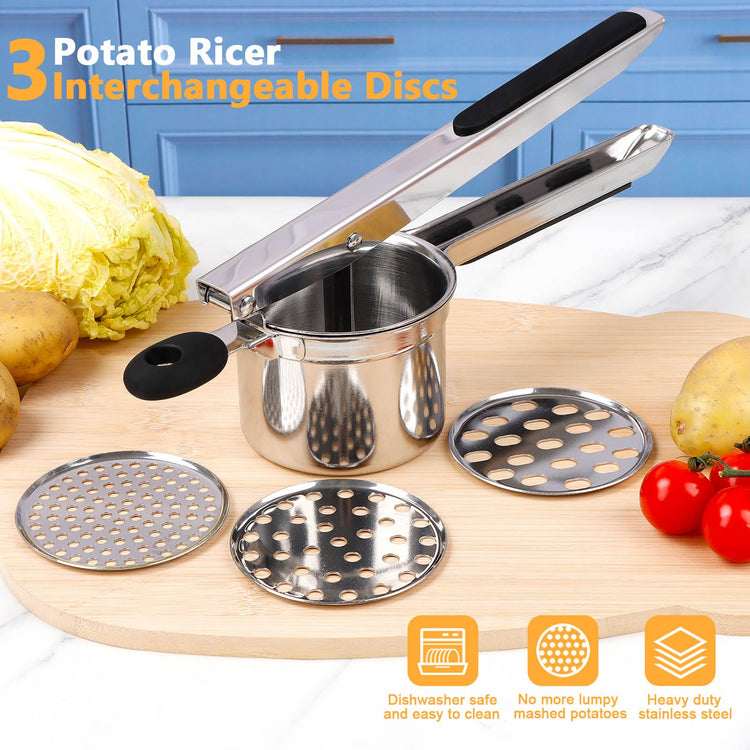 Potato Ricer With 3 Discs