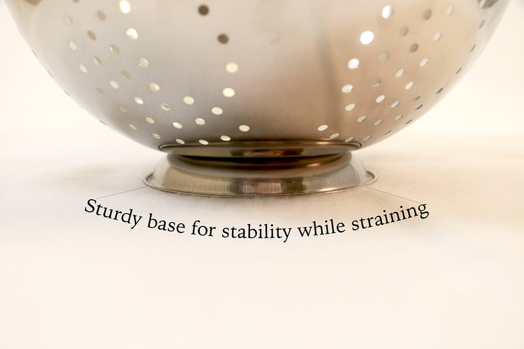 Heavy Duty Stainless Steel Colander 5 Qt