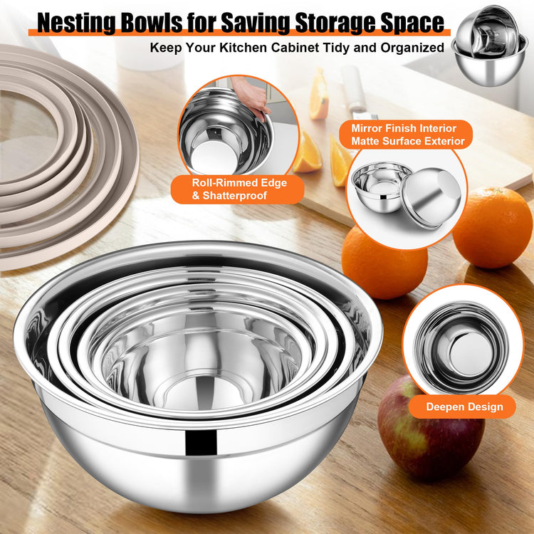 Mixing Bowls Set of 5 (5 Count)