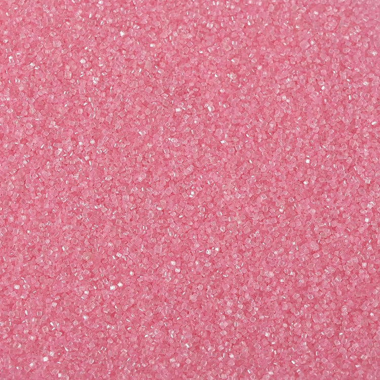 Light Pink Sanding Sugar for Baking Edible Sparkling Coarse Sugar Crystals Sprinkles for Baking Topping Cake Cookie Cupcake Topper Ice Cream Decoration Supplies 3.2 OZ (3.2 Ounce)