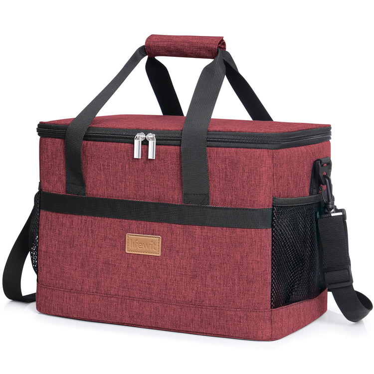 Cooler Bag 30 Cans Collapsible and Insulated Large Lunch Bag Leakproof Soft Cooler Portable for Camping