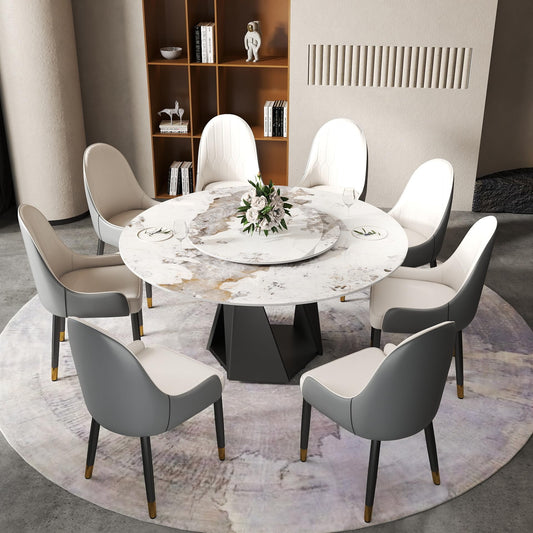 9 Piece Dining Table Chairs Set