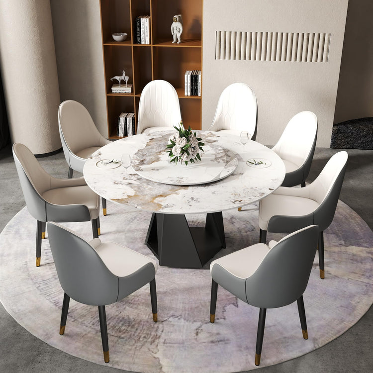 9 Piece Dining Table Chairs Set