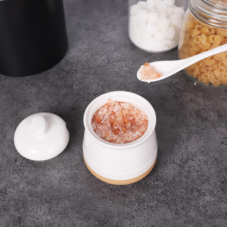 Sugar Bowl with Lid and Spoon 12oz Ceramic Sugar jar