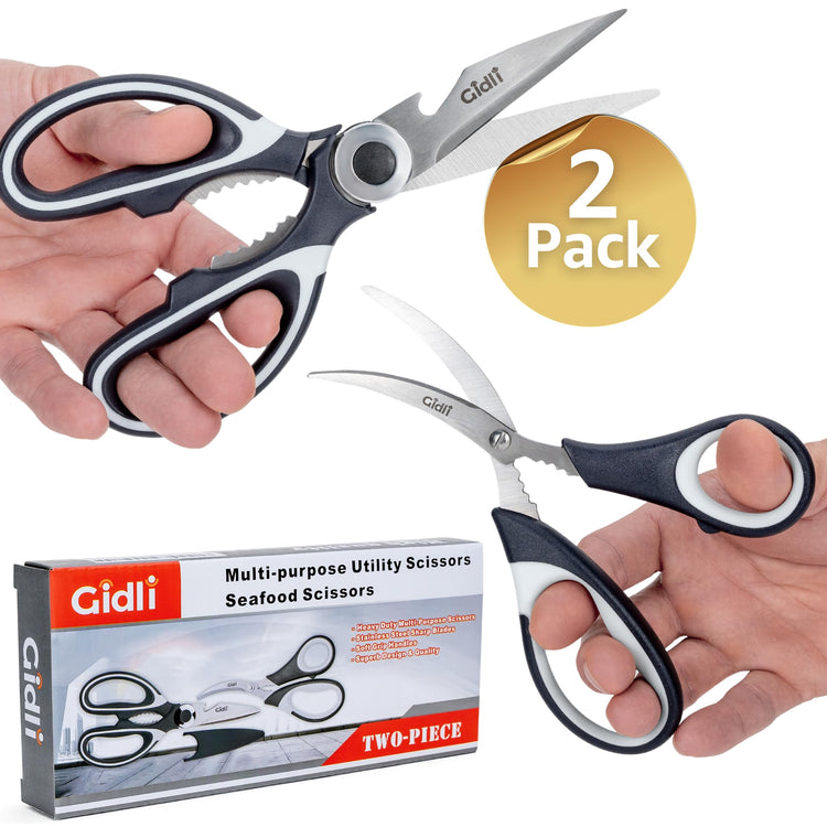 Kitchen Shears & Seafood Scissors Set
