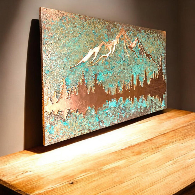 Handmade Copper Wall Art for Home