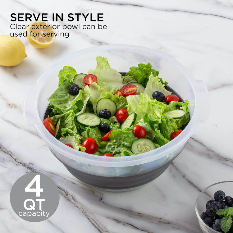 Collapsible Salad Spinner
