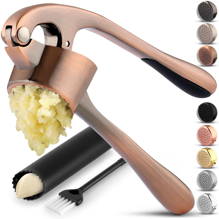 Large Premium Garlic Press Set