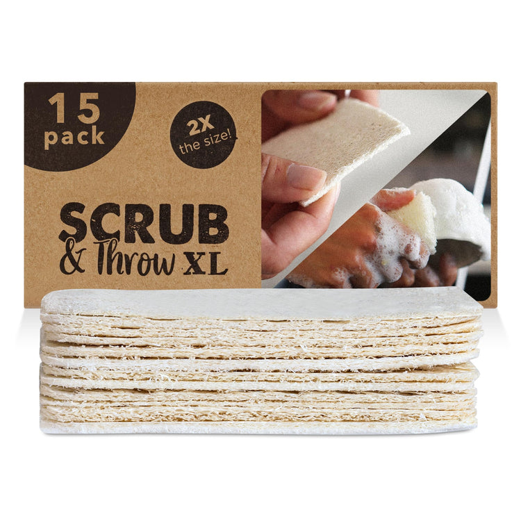 XL Loofah Scrub Sponge