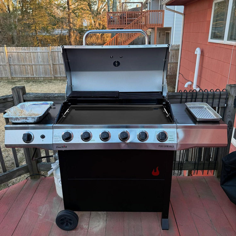 Full Size Griddle Inserts for CharBroil Performance 6 Burner Series