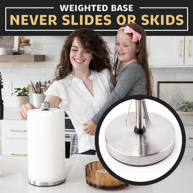 Heavy Duty Stainless Steel Paper Towel Holder