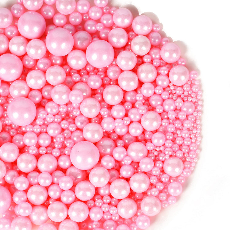 Pink Pearl Sugar Sprinkles (4.58 Ounce)