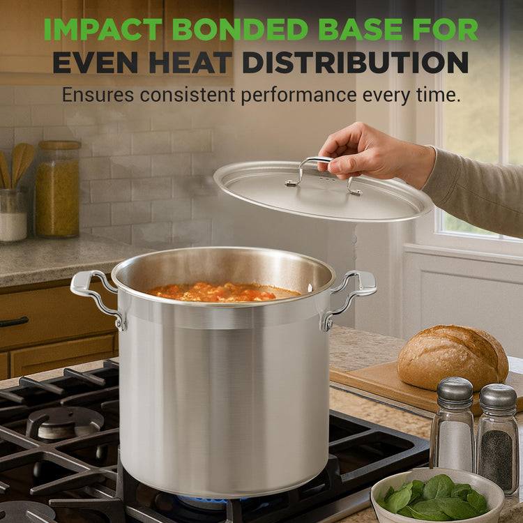 Stainless Steel Cookware Stock Pot