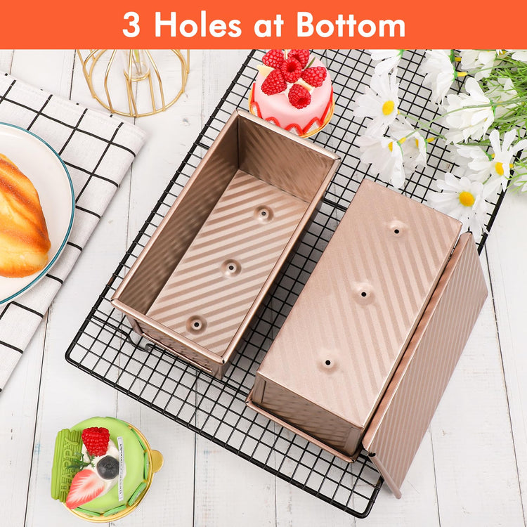Pullman Loaf Pan With Lid (2 Count)