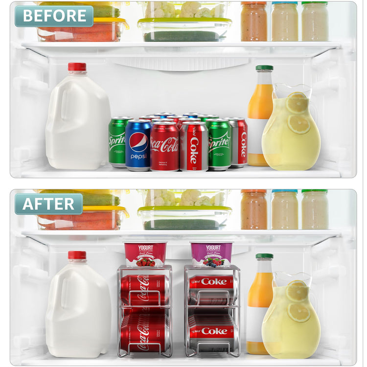 Soda Can Rack Beverage Dispenser (12 Count)