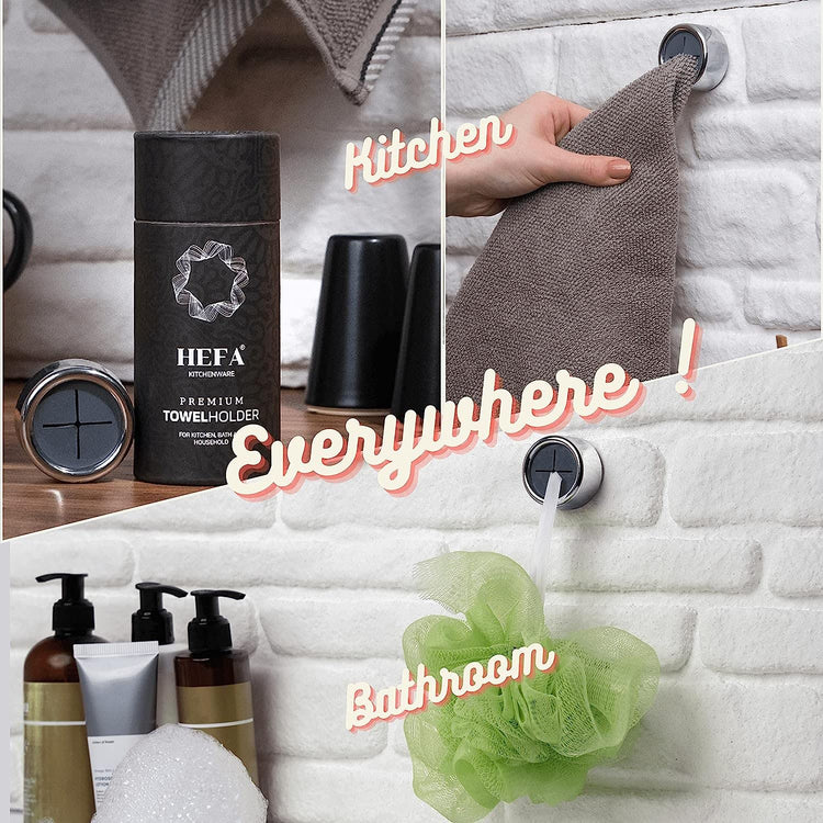 Towel Hooks Towel Holder (4 Count)