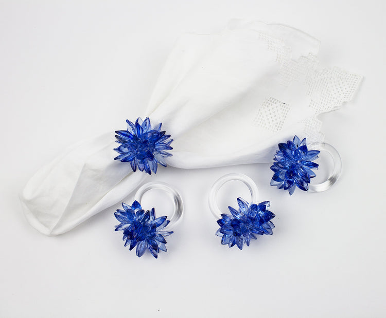 Crystal Design Collection Napkin Rings