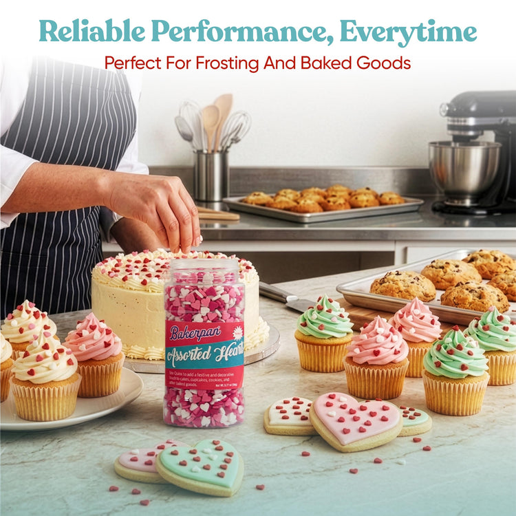 Valentines Sprinkles for Baking (5.77 Ounce)