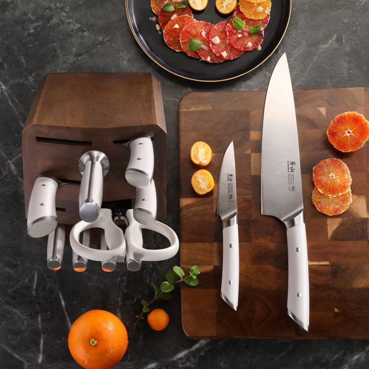 HELENA Series German Steel Forged Knife Block Set