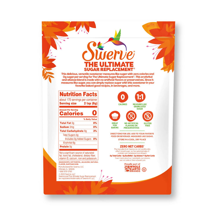 Ultimate Sugar Replacement Sweetener (48 Ounce)
