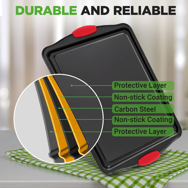 10‑Piece Non‑Stick Bakeware Set