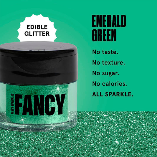 Emerald Green Edible Glitter Luster Dust 4gm