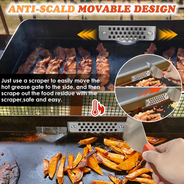Grease Gate Blocker for Blackstone Griddle