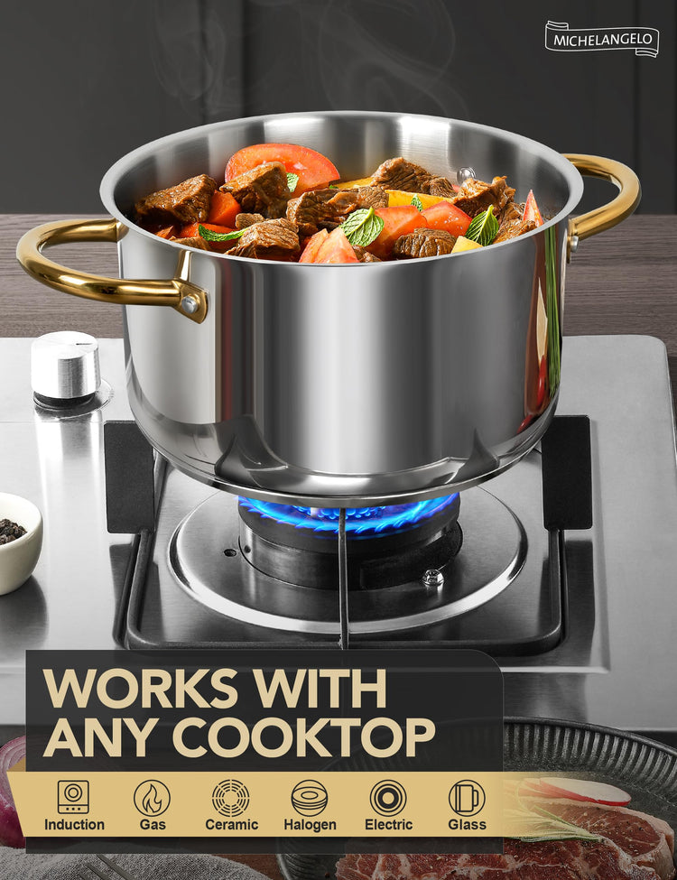 Stainless Steel Stock Pots