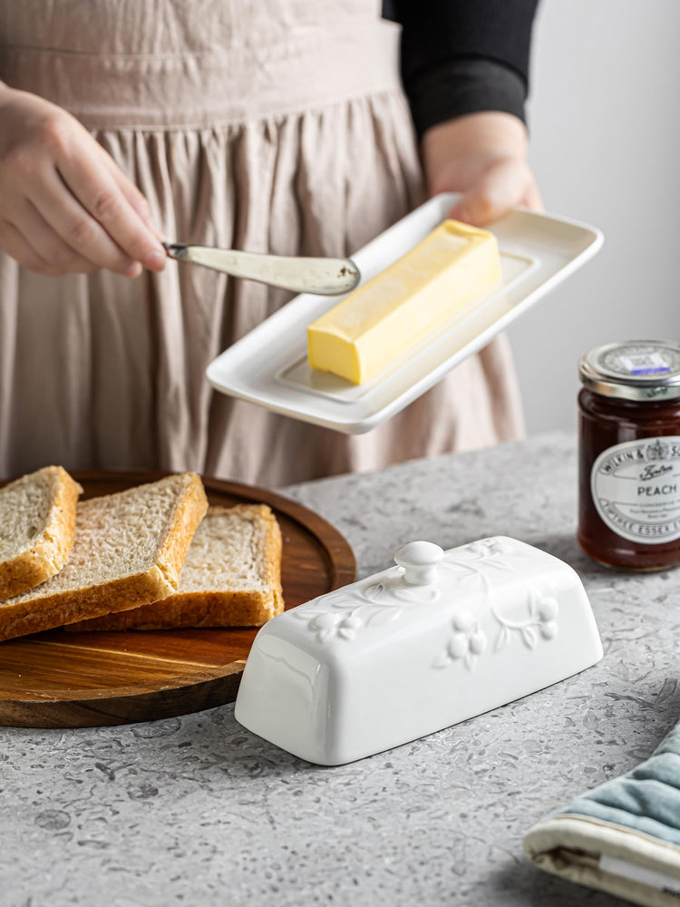 Butter Dish with Lid for Countertop