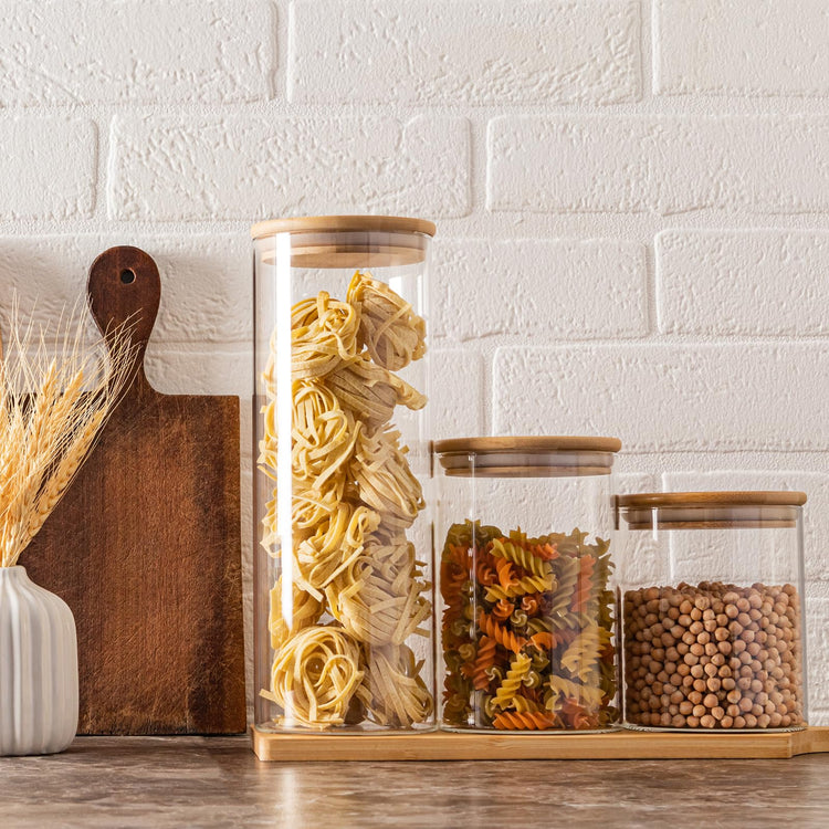 53oz Glass Food Storage Jars (4 Count)