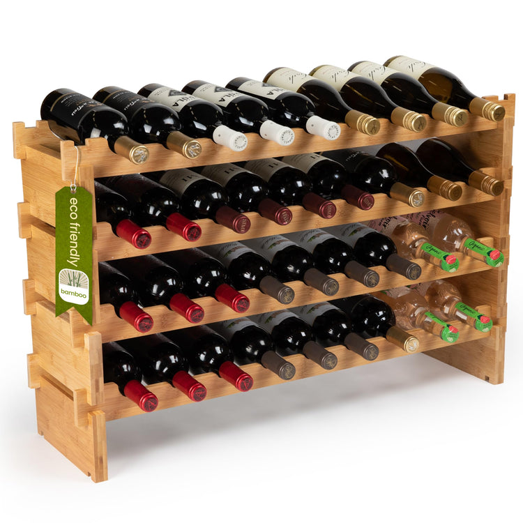 36 Bottle Large Wine Rack