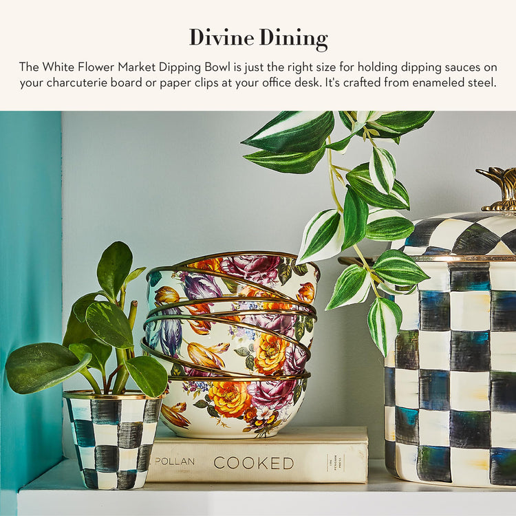 Enamel Dipping Bowl